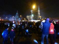 Slavnostní rozsvícení obecního vánočního stromu 29.&nbsp;11. 2014