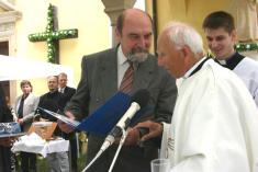 Páter Antonín Dominik slavil devadesátiny
