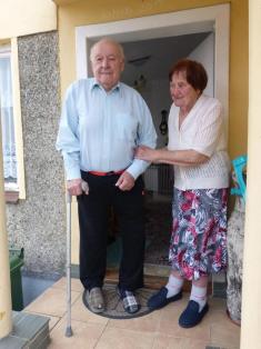 Pan Evald Jurček, nejstarší muž na&nbsp;Vrablovci, se&nbsp;dožil devadesátky