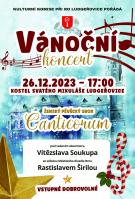 Plakát - Vánoční koncert Canticorum