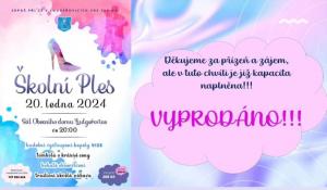 Školní ples - plakát - vyprodáno!