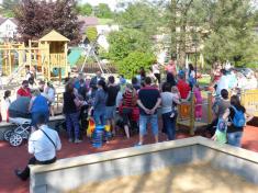 Slavnostní otevření nového dětského hřiště