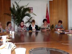 Schůzka zástupců čtrnácti ludgeřovických spolků s&nbsp;vedením obce a&nbsp;s úředníky obecního úřadu