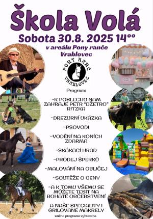 Plakát - škola volá
