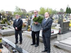 Vedoucí představitelé obce uctili památku obětí 2.&nbsp;světové války