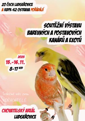 Plakát - výstava v Ludgeřovicích