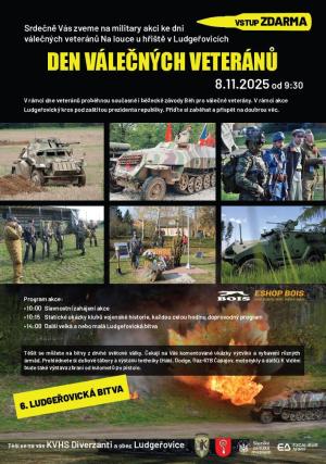 Plakát - Den válečných veteránů