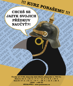 Plakát - Kurz Ponašemu