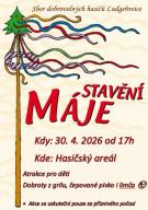 Plakát - Stavění máje