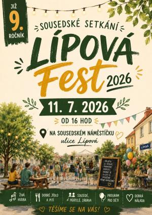 Plakát - Lípová fest