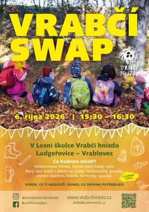 Plakát - SWAP ve Vrabčím hnízdě