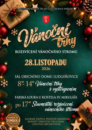 Vánoční trhy a rozsvícení vánočního stromu