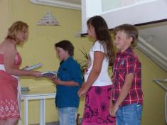 Slavnostní ukončení školního roku