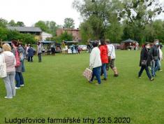 Farmářské trhy na&nbsp;hřišti TJ 23.&nbsp;5. 2020