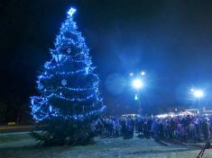 Vánoční trhy a&nbsp;rozsvícení vánočního stromu obce Ludgeřovice 1.&nbsp;12. 2018