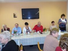 Výroční členská schůze Klubu důchodců Vrablovec