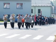 Letošní slavnost uctění patrona hasičů sv.&nbsp;Floriana 3.5.2015